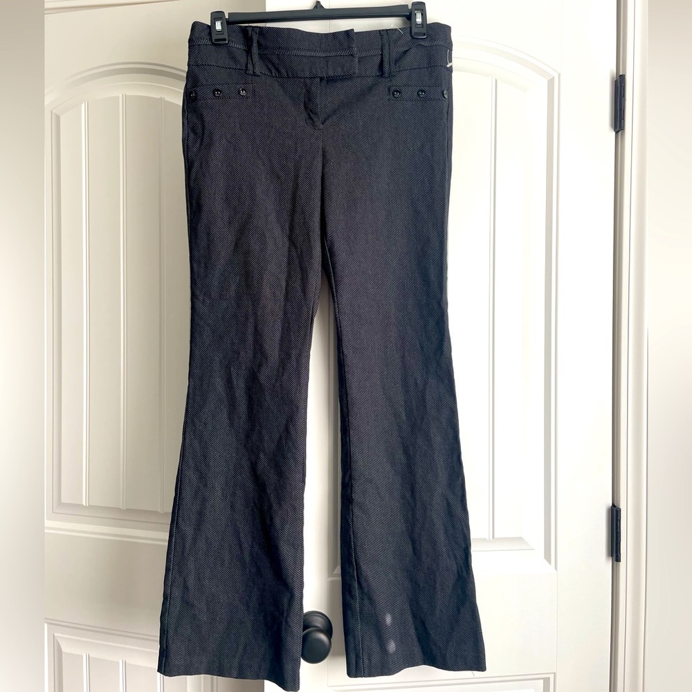 JOE B Stripe Gray and Black Dress Pants SIZE 13